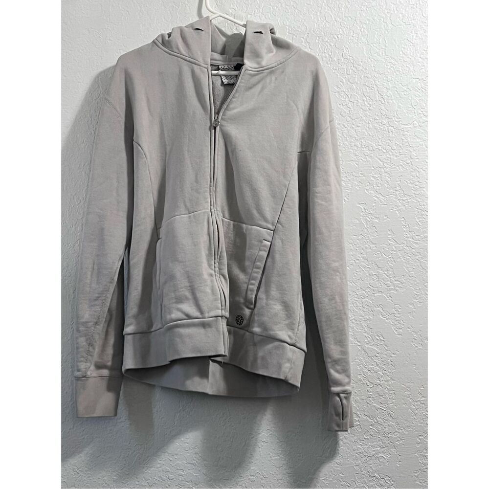Zox Hoodie jacket grey preppy sporty Medium  no strings